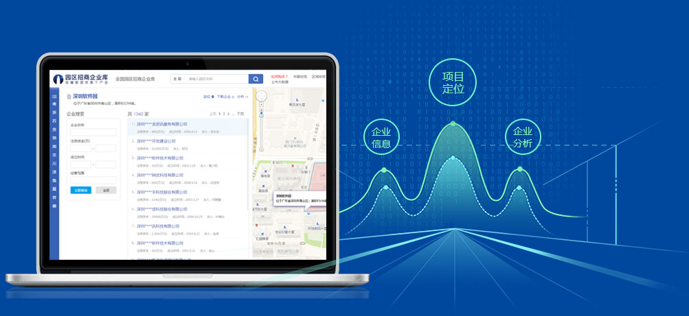 園區(qū)招商大數(shù)據(jù)庫